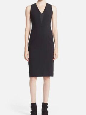 NWT! Rag & Bone Black V-Neck Dress Size 4